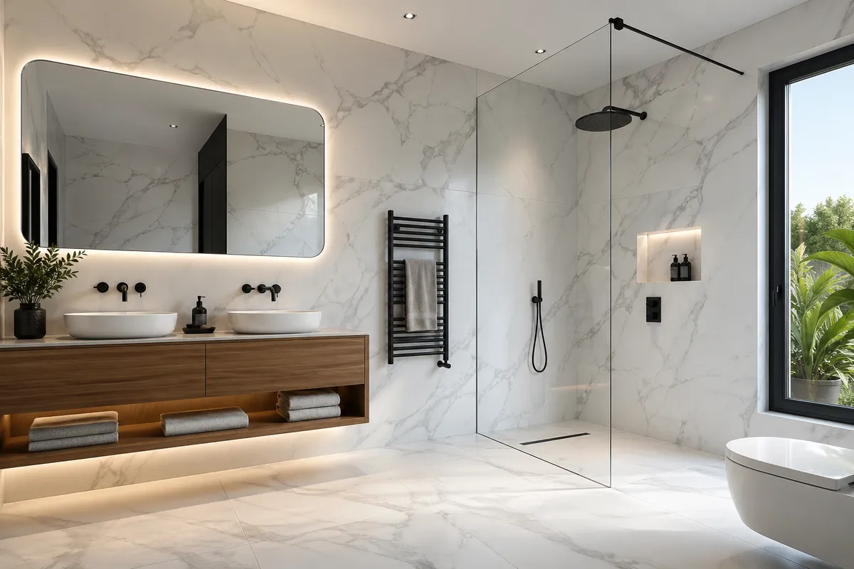 Miroiterie sur mesure et parois de douche en verre à Versoix