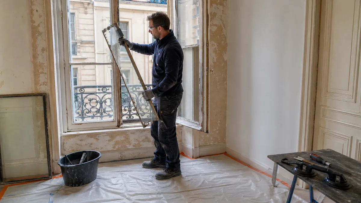 Remplacement de vitrage et fenêtres à Carouge