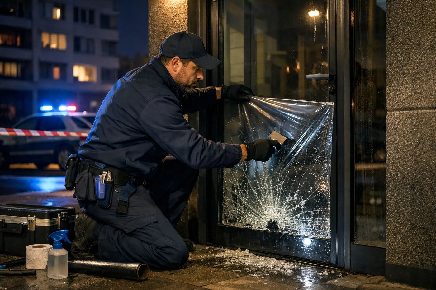 Intervention rapide bris de glace et vitre cassée Meyrin 24h/24