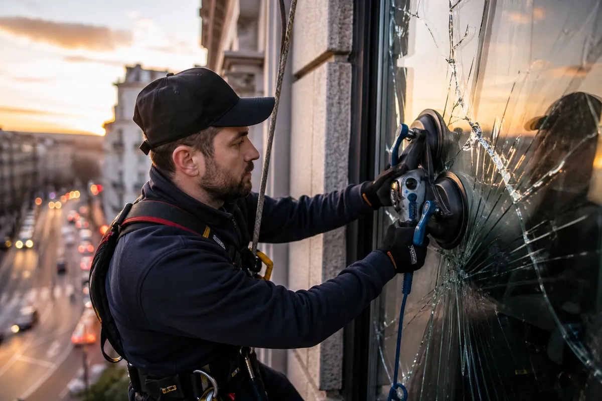 Dépannage urgence vitre cassée à Onex 24h/24