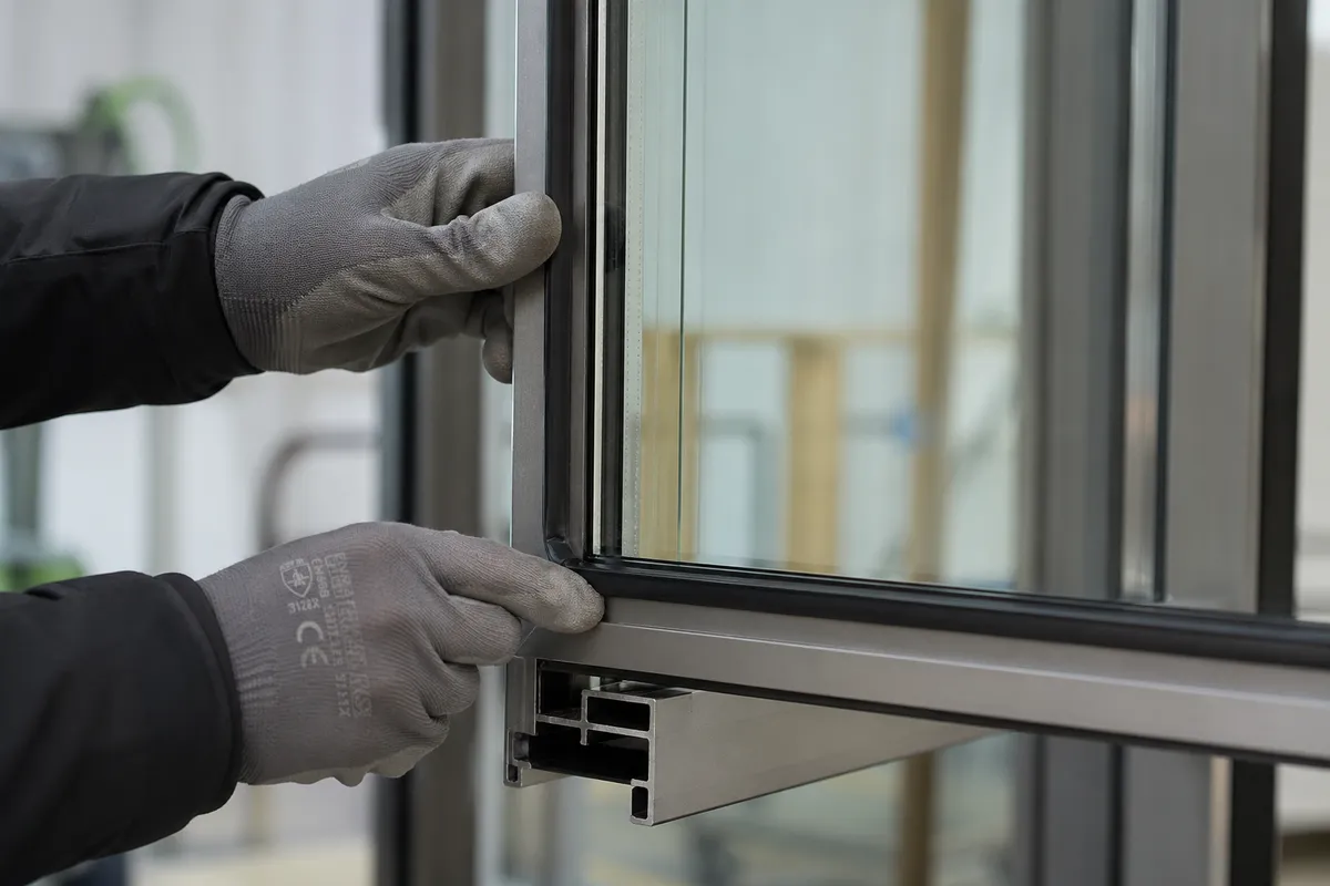 Pose de vitrage isolant et stores à Onex